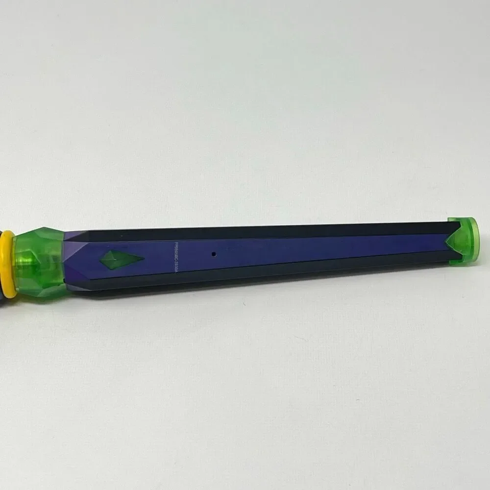 MagiQuest Great Wolf Lodge Wand Green Gem Purple Blue Vine Works 2022 No Topper